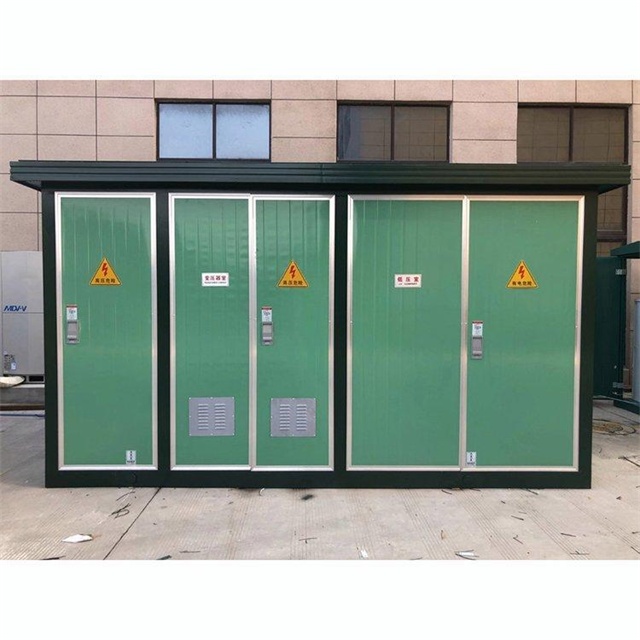 清水河1600KVA欧式箱式变压器